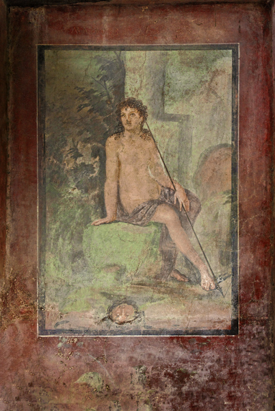 Portrait in Pompeii